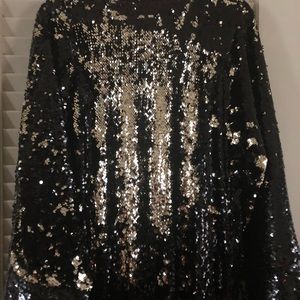 One size fits all sequined cardigans fully lined.
